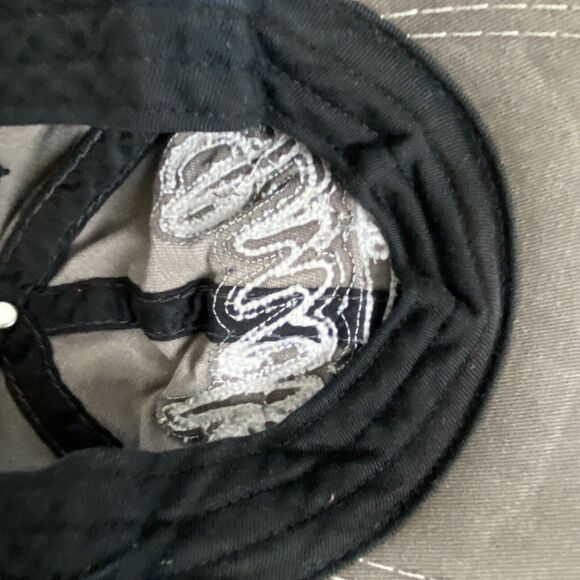 Lucky NYC 01 Factory Distressed Brown Dad Baseball Hat Cap Adjustable 2001 VTG - Picture 11 of 11